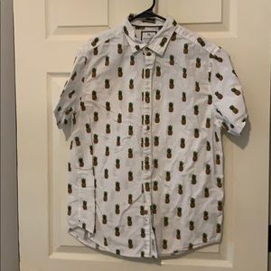Pineapple Button Down